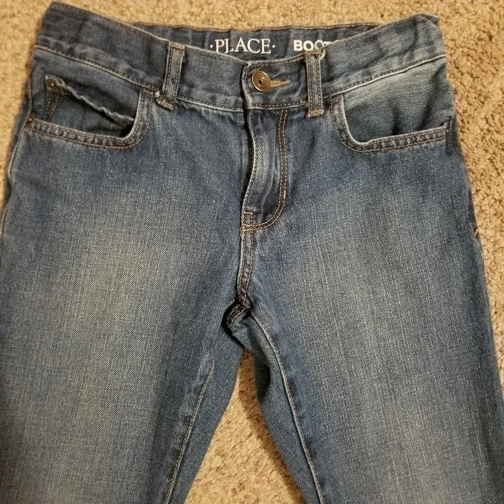 The Children's Place Boy's Bootcut Jeans 7H